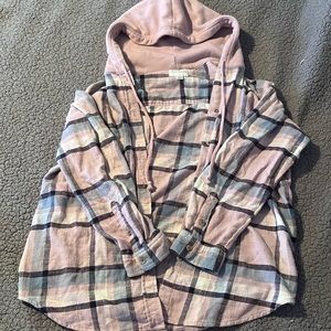 Women’s hooded flannel